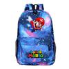 Super Mario Rucksack für Kinder Große Kapazität Schultasche Aus Strapazierfähigem Material