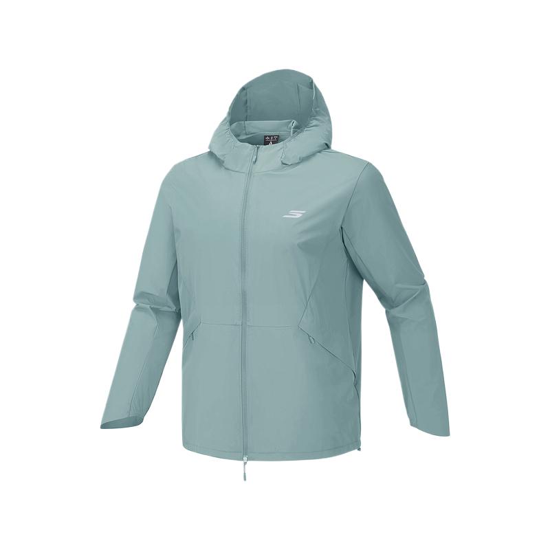 Skechers Solid Color Zip-Up Hoodie Men jackets P326M023-04PX S