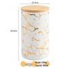 Lilang Marble Gold-Patterned Ceramic Storage Jar