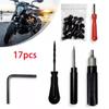 Car Motorcycle Tire Repair Tool Quick Repair Kit Vacuum Tyre Repair Puncture Mushroom Plug Nozzle Tire