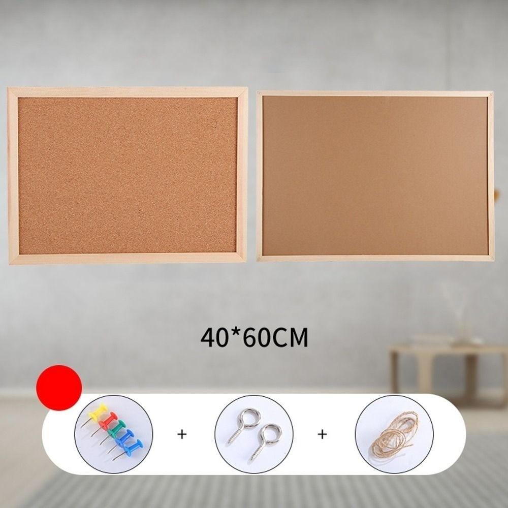Soft Cork Board Wood Photo Background Home Decor Letter Message Boards