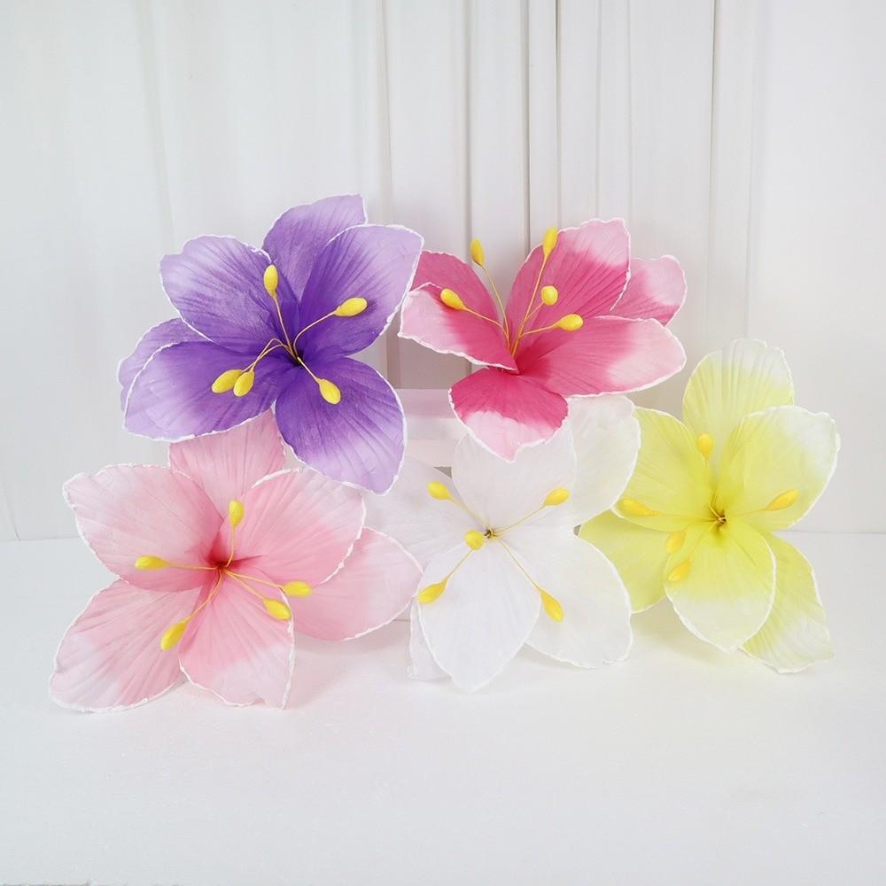 50cm Storlek Osmanthus Skumblomma Skummaterial Sammetstextur Konstgjorda Blommor Storskalig Simuleringsdesign Bröllopsdekoration