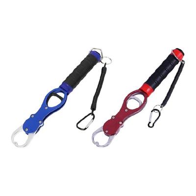 Aluminiumlegierungen Fisch Lippen Greifer mit Schuppen Fisch Kontrollklemmen Fisch Greifclip Controller Angelzubehör