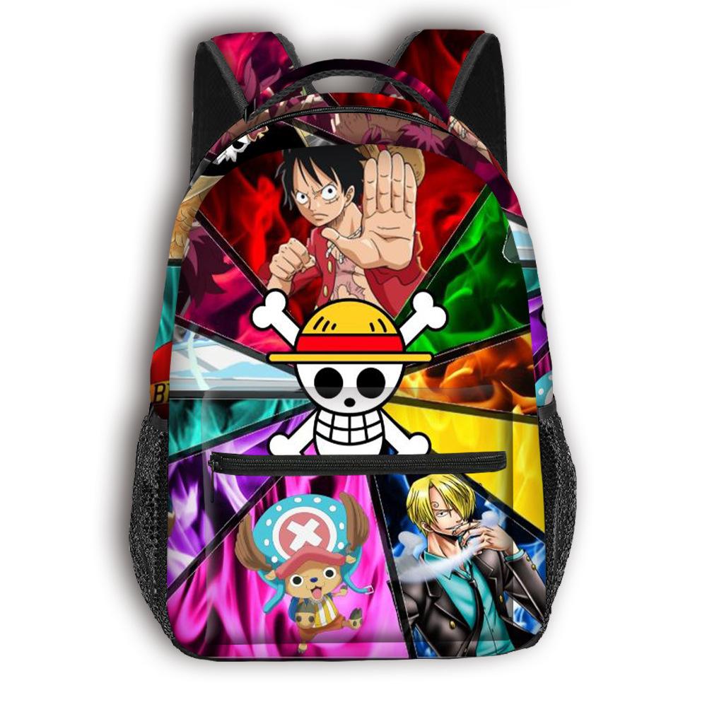 One Piece printed backpack 7539