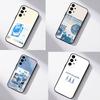 W-Wave To Earth Summer Flows  For Samsung S25,S24,S21,S22,S23,S30,Ultra,S20,Plus,Fe,Lite,5G Black Cover Phone Case