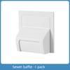 Side Drain Sewer Baffle Toilet Kitchen Seamless Adhesive Drain Floor Drain Anti-Odor Anti Mosquito Isolation Cover