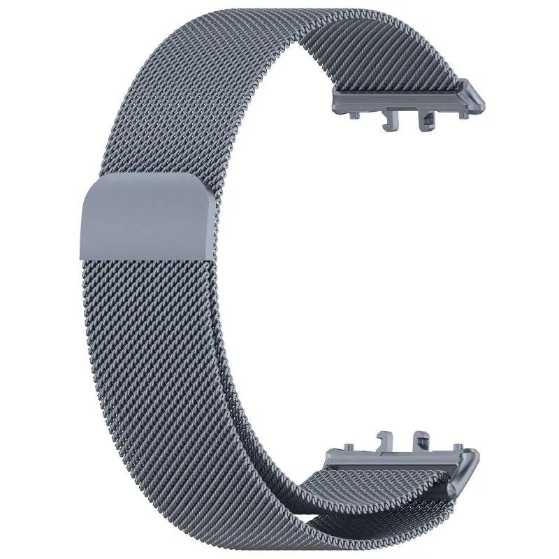 Stainless Steel Strap For Samsung Galaxy Fit 3 Watchband Milanese Loop Magnetic Bracelet Wristband Galaxy Fit3 Accessories