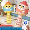 Bluetooth-Karaoke-Mikrofon und -Lautsprecher: Früherziehungsspielzeug für Kinder