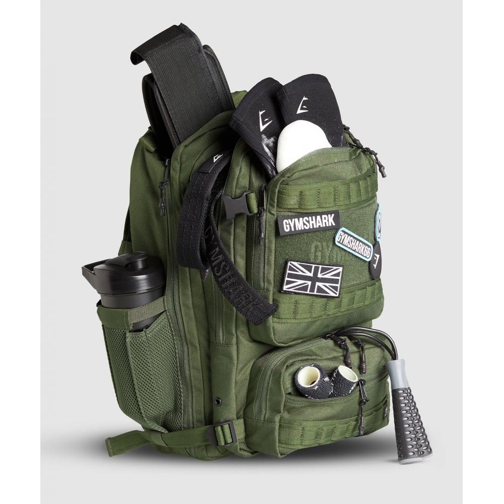 Buy Gymshark Tactical Backpack Core Olive I2A9K ECBG at affordable