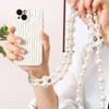 Lanière Anti-Perte Universelle pour Téléphone Collier Porté en Bandoulière Chaîne de Téléphone Longues Bandoulières Perles Pour Iphone Xiaomi Samsung Huawei Pendentifs
