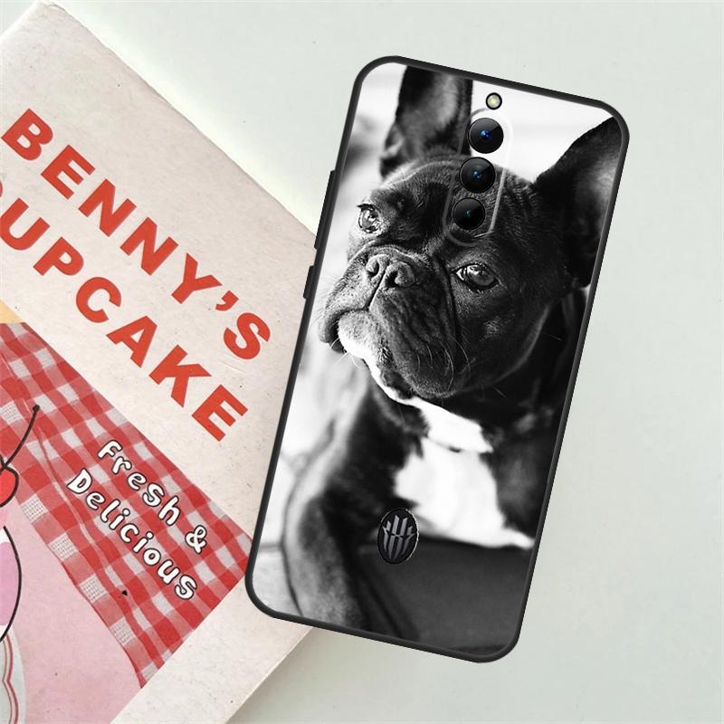 French Bulldog Soft Case For ZTE Nubia Red Magic 9 Pro Plus 8 8S Pro 6S 7S 6 7 Pro 5S 5G 6R Back Cover