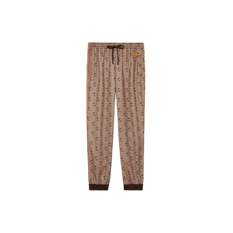 Gucci X Disney Knitted Sweatpants Men's Brown 604211-XJB64-2100