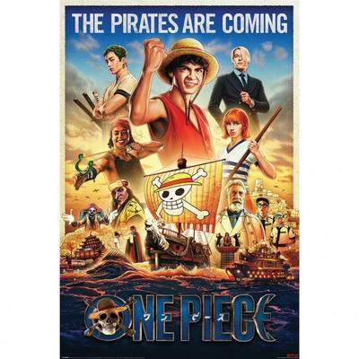 One Piece Live Action Piráti příchozí postavy plakát