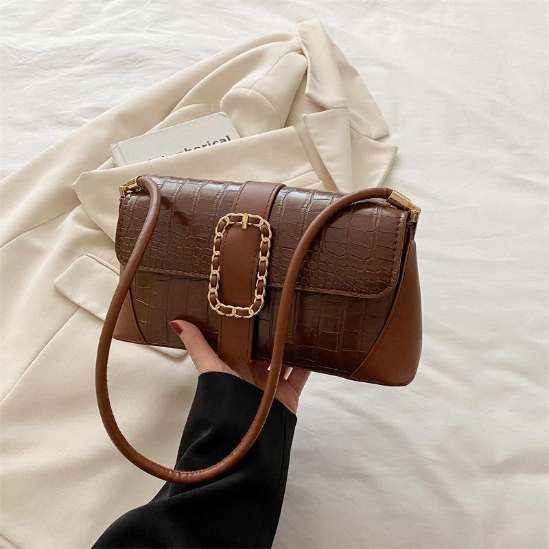 2026 Newest Niche French Underarm Bag Women's Bag High-end Versatile Fashion Shoulder Bag Light Luxury Little Square Handbags
