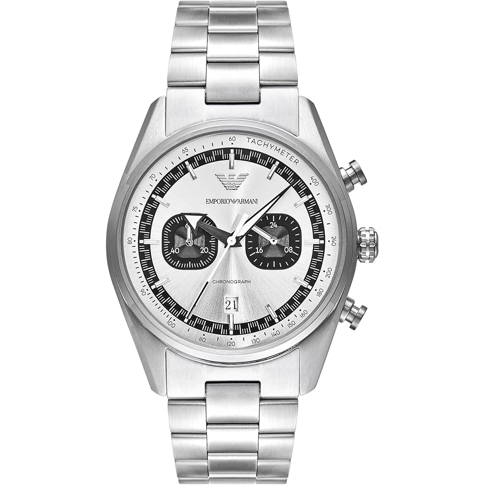 Emporio Armani NA AR11636 Men s Silver Watch