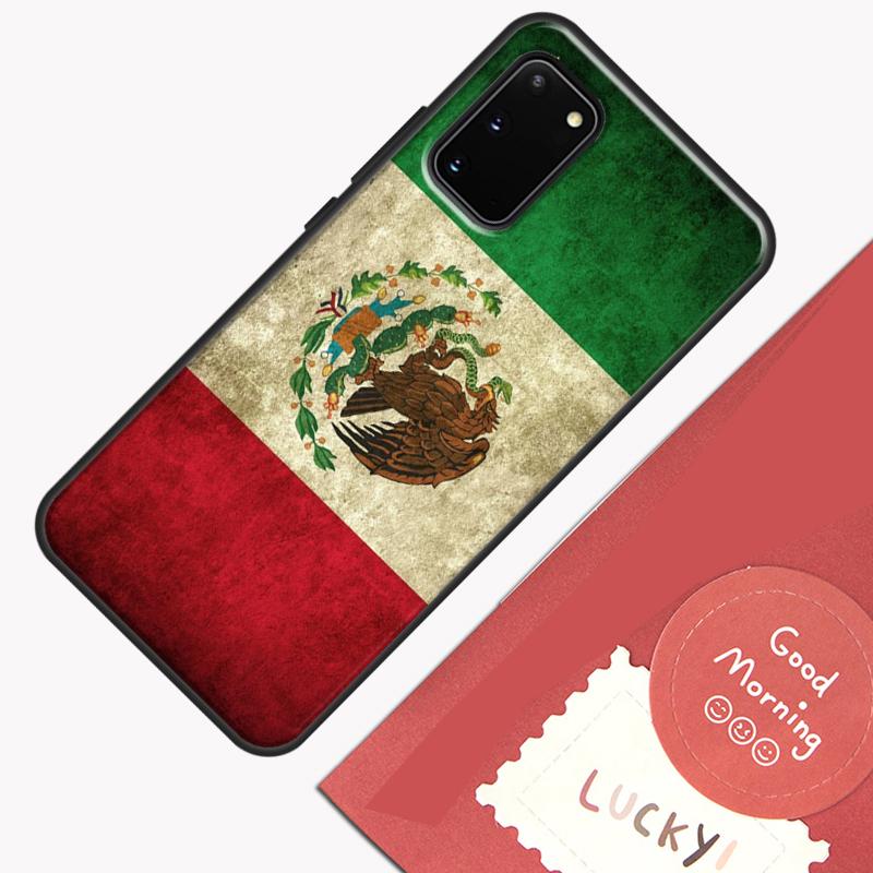 Mexico Mexican Flag Phone Case For Samsung Galaxy S26 S25 S24 S20 S21 S22 S23 Ultra S10 Plus S25 FE Cover Shell