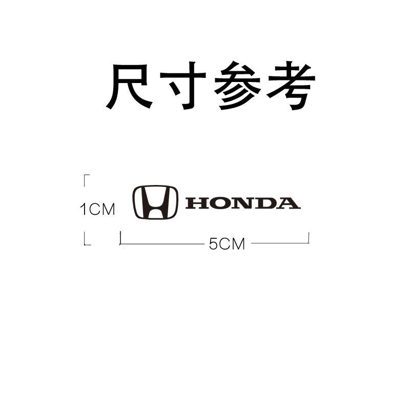 PYYG6 Car metal creative stickers Waterproof Dirt-proof Stickers For Honda Mugen Power Civic Accords CRV Hrv Jazz CBR VTEC Accessories