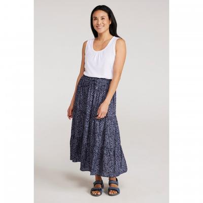 Womens/Ladies Palermo Tiered Midi Skirt
