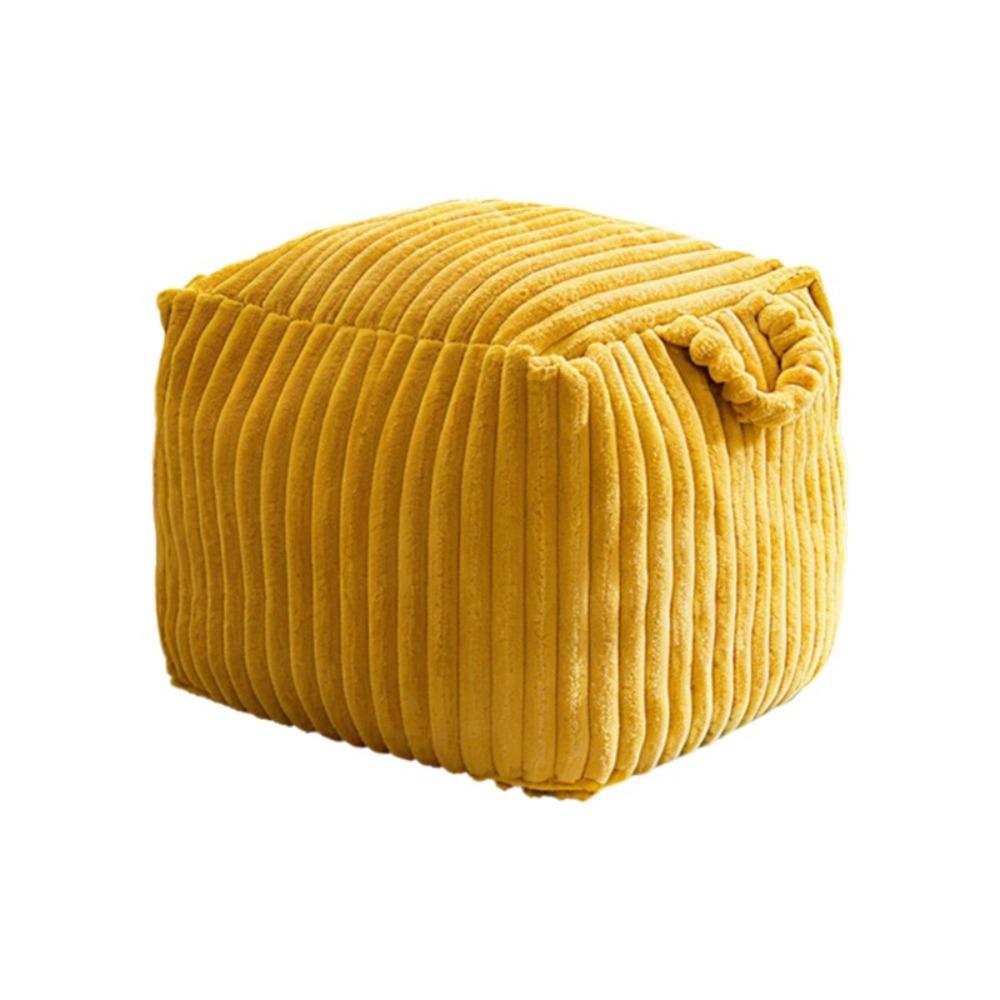 

Мягкий мешок для хранения одежды Пушистый набивной пуф Подушка для дивана Ленивый диван Гостиная жёлтый