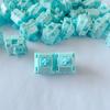 KTT Silent Blue Switch 43g 5 Pins Lineare Switches Mechanische Tastatur Stumm Glatt Fabrikgeschmiert RGB Für Spiel Büro