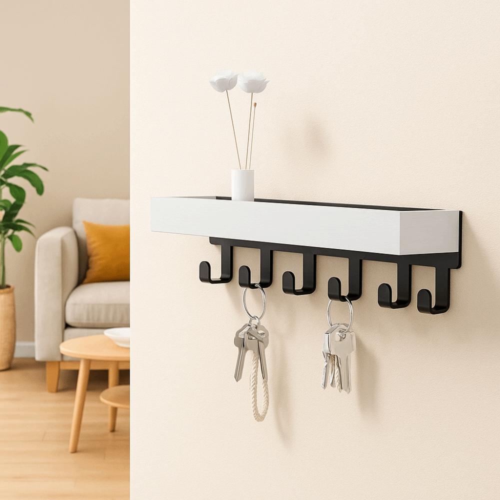 Household Key Rack Organizer Durable Storage Rack Practical Key Hanger  for Keys Sunglasses