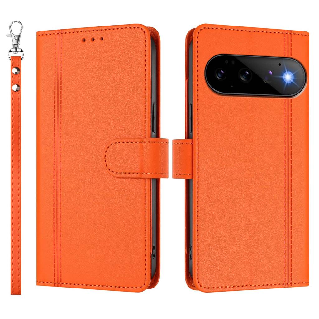 Wallet Case for Google Pixel 11 10 9 Pro XL 8 7 6 Pro 5 XL 4A 5G Card Holder Leather Flip Cover Magnetic Clasp Kickstand Case