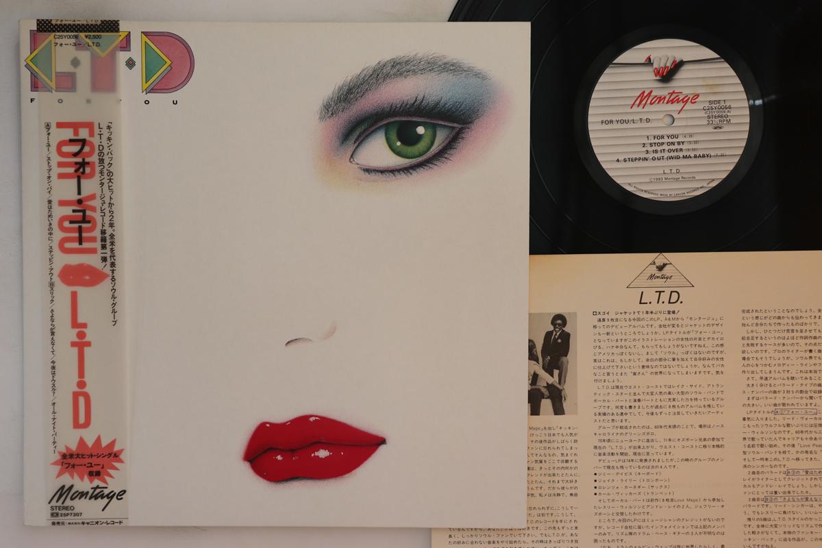

LP Record LTD - For You C25Y0056 MONTAGE 1983 Japan Obi Soul/Funk