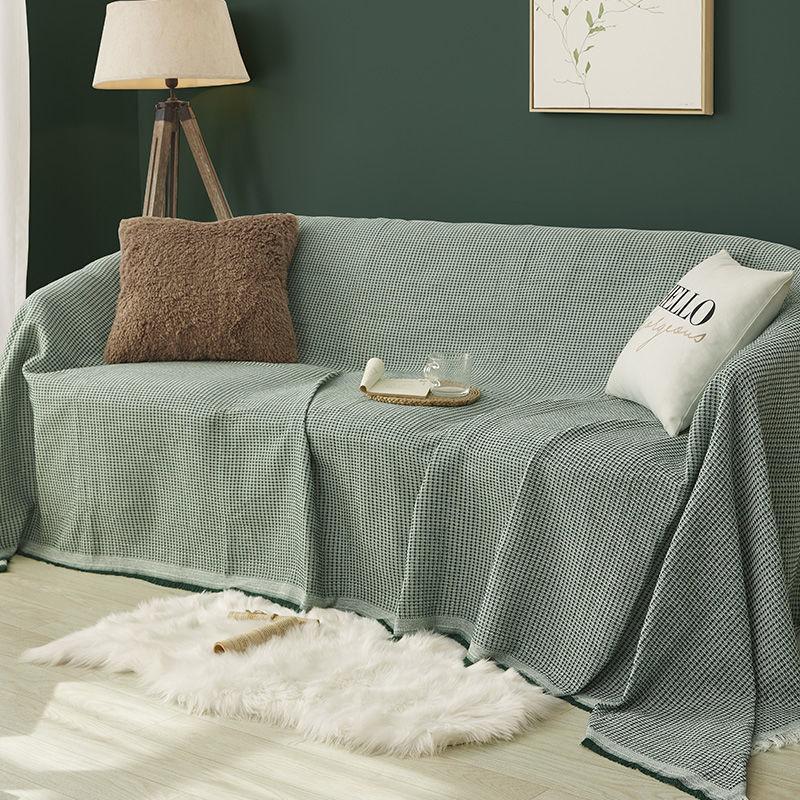 

Вафельний чохол на диван Все включено Бавовняна диванна подушка Всесезонний чохол на диван Все включено Універсальний чохол 180*130CM