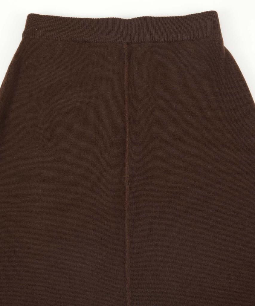 Titibait Slit Tight Knit Skirt AYXP2978 PS Brown Women's (XS-S)