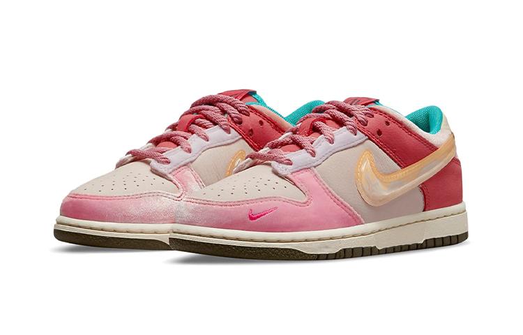 Nike Dunk Low Social Status Free Lunch Strawberry Milk PS DM3349-600