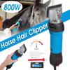 800W 6 Speed Electric Horse Hair Clipper Farm Animal Shearing Trimmer Shaver Cut Machine for Camel Goat Cow Horse Box