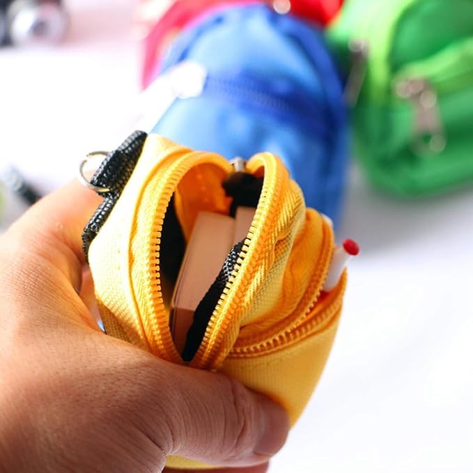 Blue Mini Doll Backpack School Bag Model Dollhouse School Accessory Scale Dollhouse Decoration Simulation Mini School Bag Model Dollhouse 1 1/6