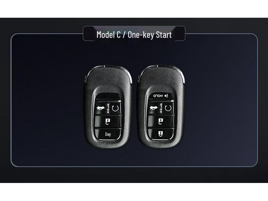 Honda Key Case Compatible with CRV, Civic, Accord, XRV, Vezel, Avancier, Breeze, UR-V, and Spirior Models
