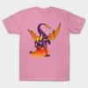 T Shirt Women Spyro Fire Harajuku Print Kawaii Tshirt Summer Short Sleeve Female T-Shirt Top Tee