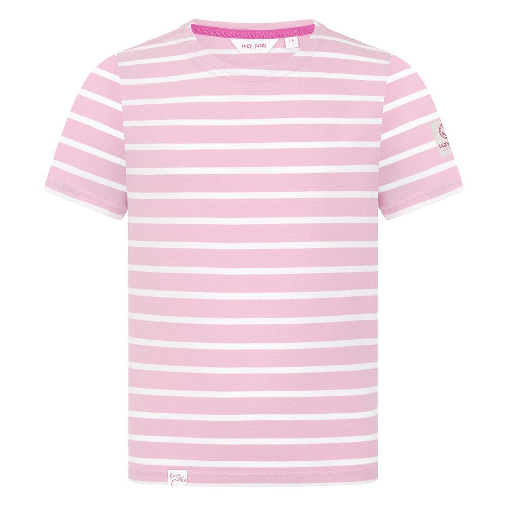 Lazy Jacks Girls Breton Short-Sleeved T-Shirt