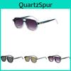 Modern Square Pilot Glasses With Uv400 Antiultraviolet Coating For Travel And Parties