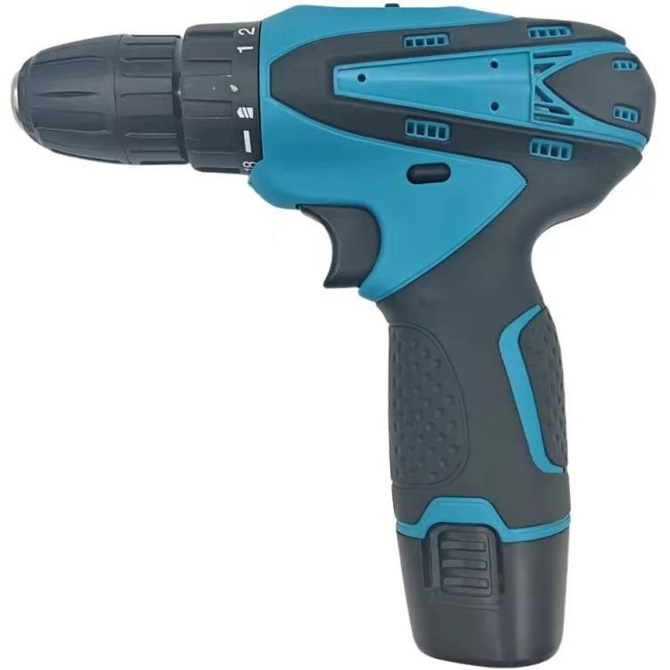 Cross 21V Brushless Dual-Speed Rechargeable Drill with Lithium Battery & High-Power Electric Screwdriver Set for Household Use.