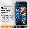 Fullmetal Alchemist Anime Hot  Phone Case For Samsung Galaxy S25 S24 S23 S22 S21 S20 Plus Ultra Note20 Soft Black