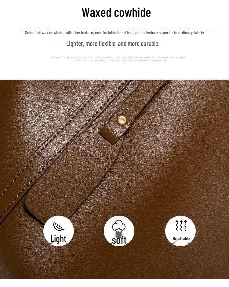 Damenmode 2025 Vielseitige große Tragetasche & Umhängetasche - Stilvolle High-End Einkaufstasche