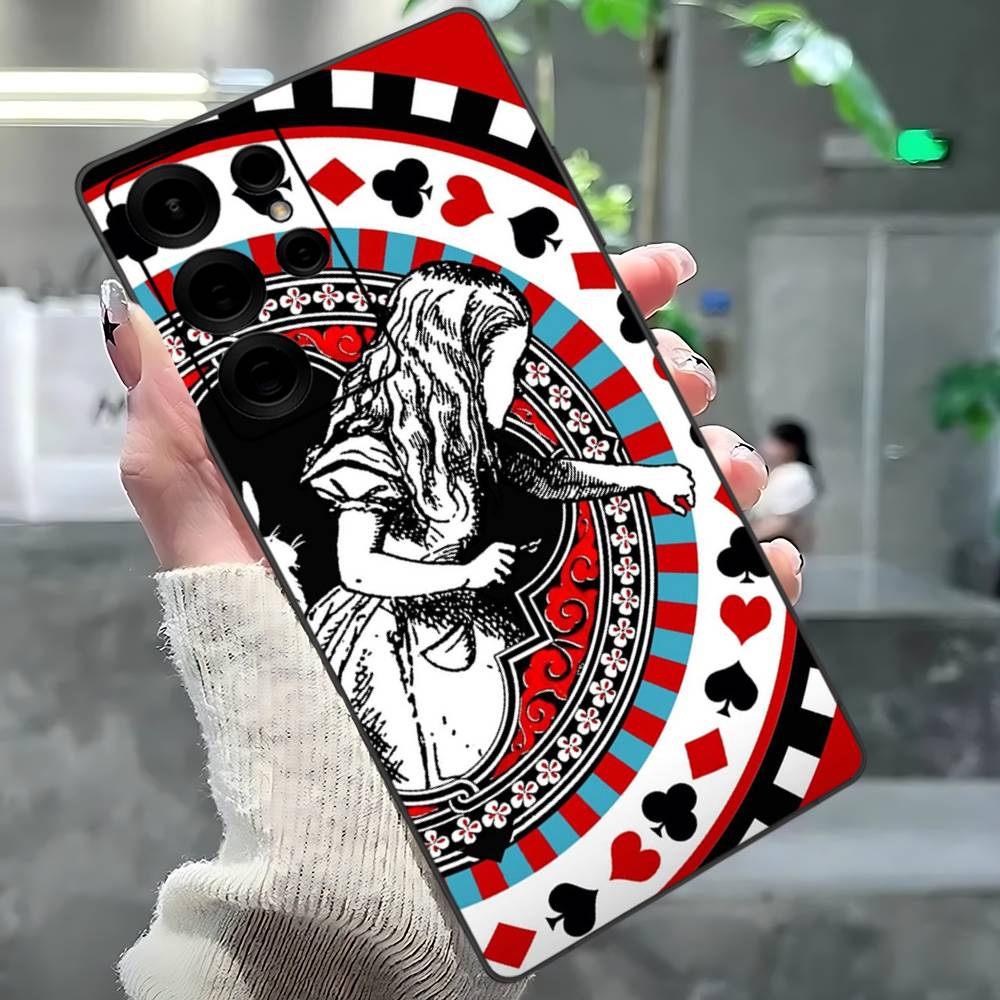 

Popular Game A-Alice M-Madness R-Returns Phone Case For Samsung S 24 Fe 25 Ultra Plus 20 Lite 21 30 22 23 24 22 Ultra 5G Fundas Samsung S25ULTRA