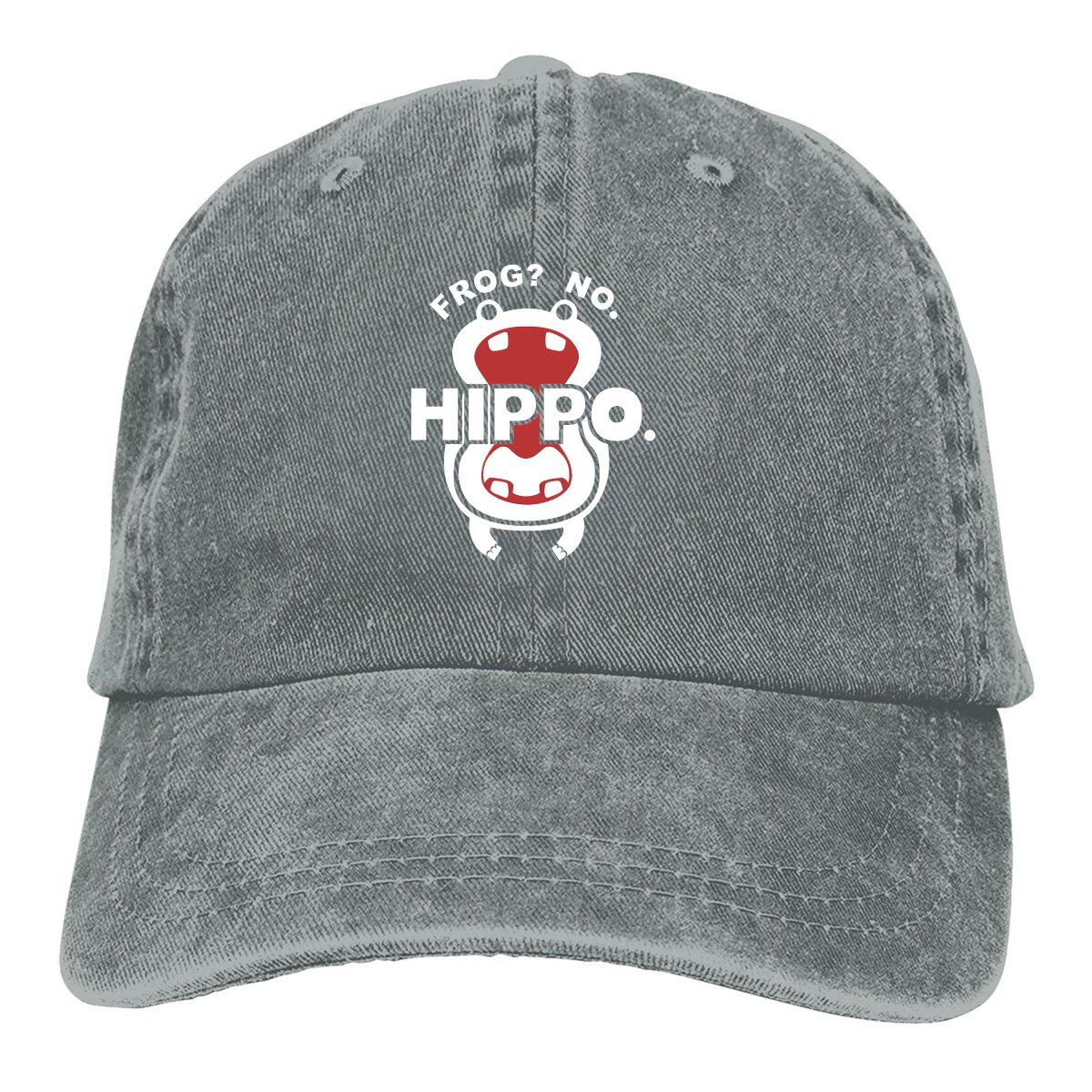 Frog No Hippo Baseball Cap Unisex Hats Wounisex Visor Protection Snapback Frog Caps One Size