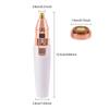 2 in 1 Rechargeable Eyebrow Hair Remover Painless Electric Lip Trimmer Facial Hair Shaver