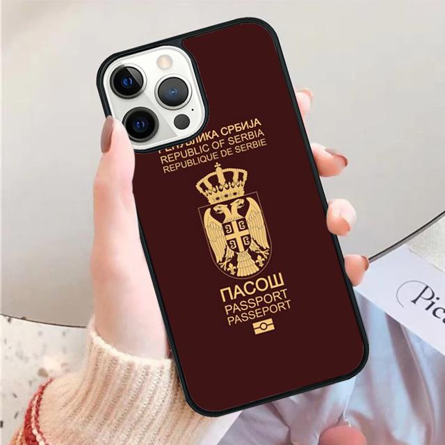 Flag of Serbia Serbian Phone Case for iPhone 17 Air 16 15 14 12 13 PLUS 11 PRO MAX Back Fundas Coque Cover Shell