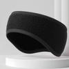 Soft Windproof Sports Headbands Warm Fleece Outdoor Earmuffs Headband  Cold Weather