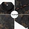 Mid-aged Men's Chinese Style Short-sleeve Summer Suit - Two-piece Set