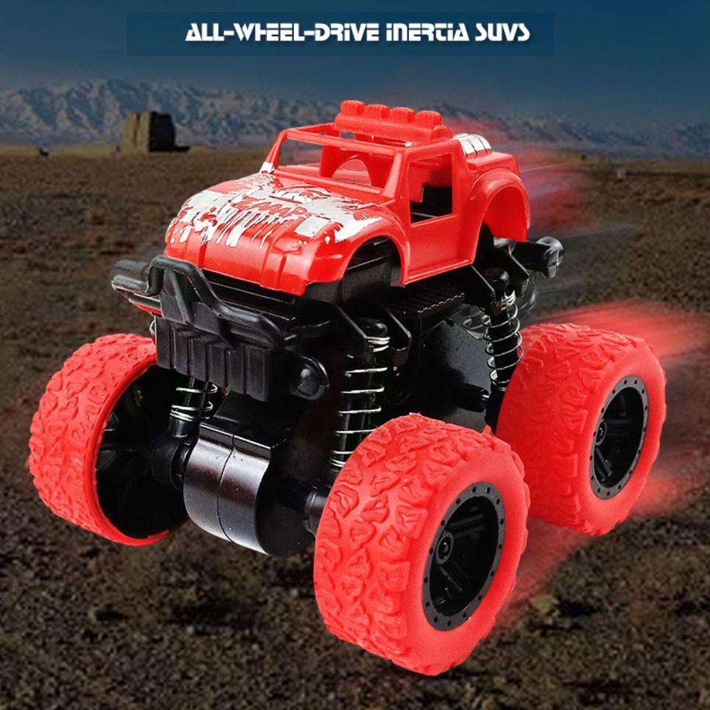 Rotated With 360° Graffiti Off-road Vehicle ABS Material Stunt Off-road Vehicle