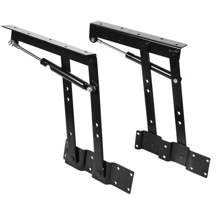 Charnière hydraulique - AIMOONSA - Lift Up - Noir - Acier - Charge 50 kg