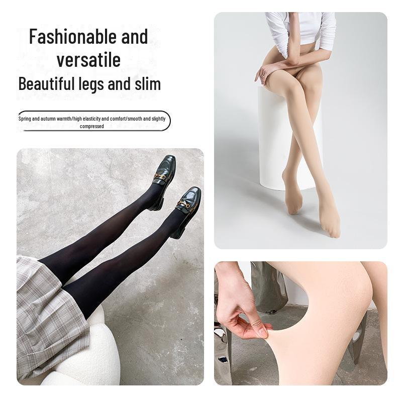 Red Pepper Women's 150D Velvet Flesh-Colored Slimming Pantyhose for Spring/Autumn