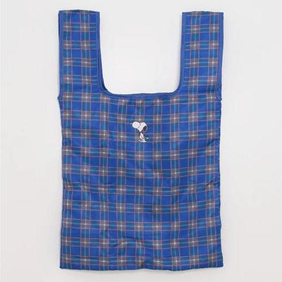 Snoopy Peanuts LIFE&TIMES Original Bag ( Kobe Tartan ) Japan NEW
