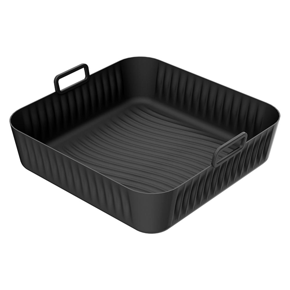 

Square Silicone Liner For 5QT 6QT For Cosori Air Fryer Dishwasher Safe black